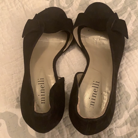 Minelli Suede Dressy Shoes - Picture 14 of 16